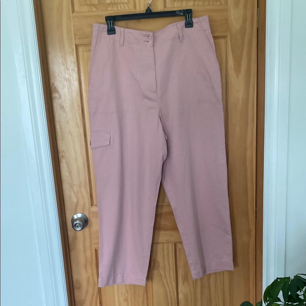 Talbots Pink Cargo Pants